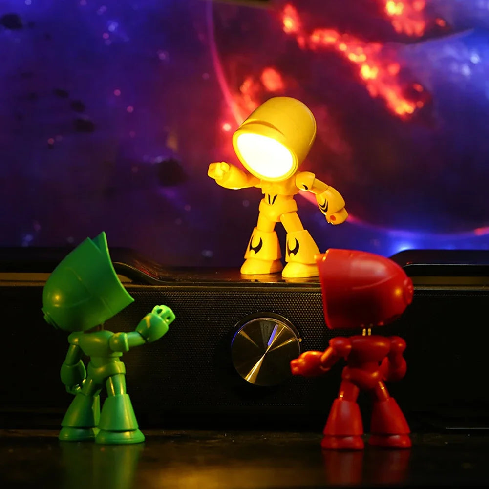 Mini Robot Night Light