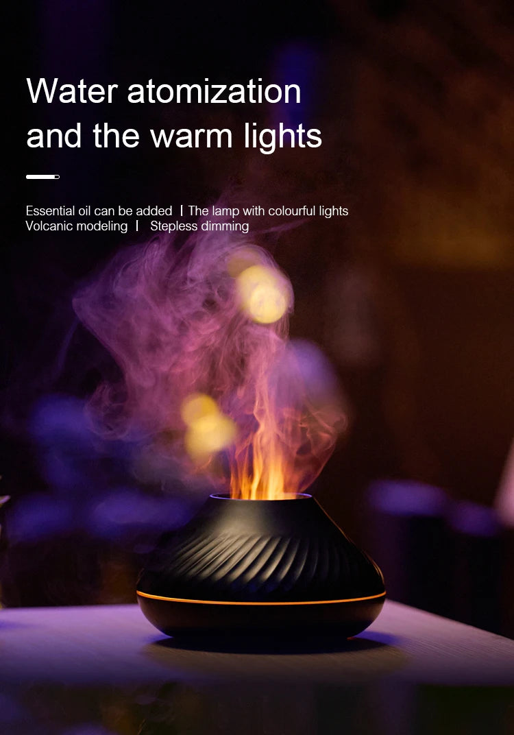 Volcanic Aroma Diffuser Essential Oil Lamp