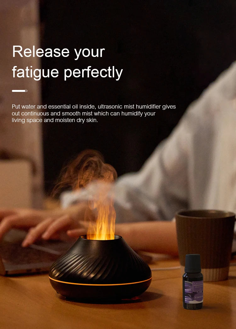Volcanic Aroma Diffuser Essential Oil Lamp