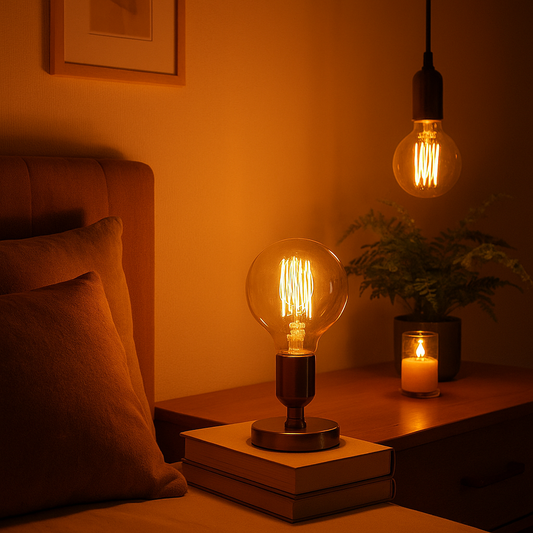 Retro Edison Bulb E27 Incandescent Orange