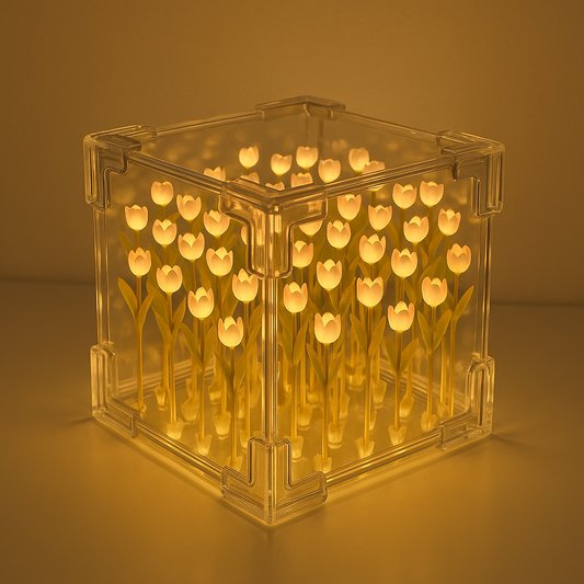 Creative DIY Flower Cube