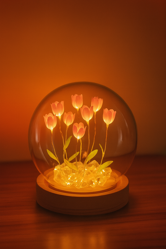 DIY Mini Tulip Light