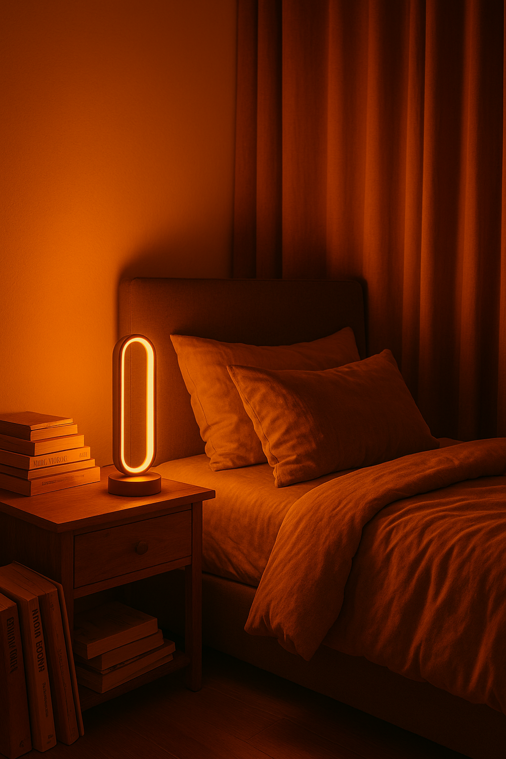Lamp bedroom Ring Lamp
