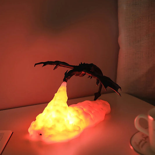 Fire Dragon Lamp