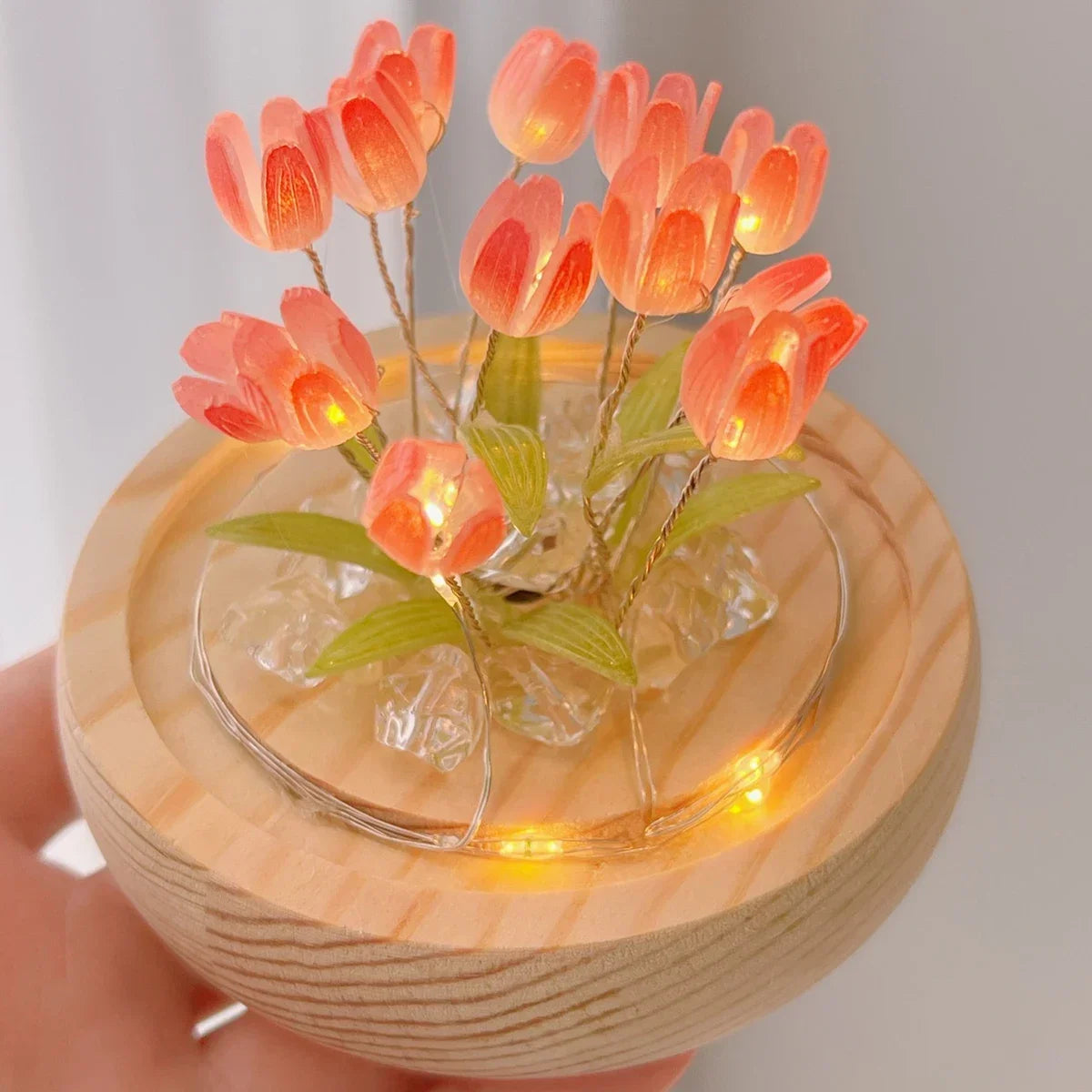 DIY Mini Tulip Light