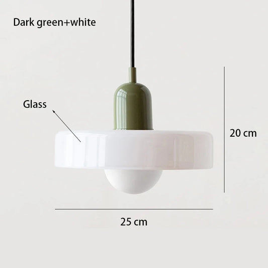 Post-Modern Glass Pendant Light