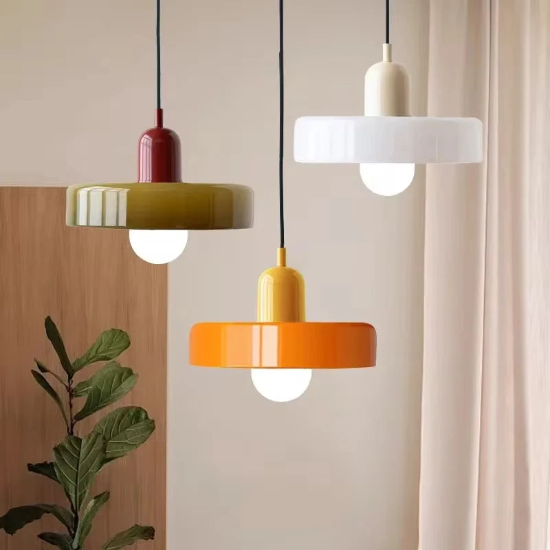 Post-Modern Glass Pendant Light