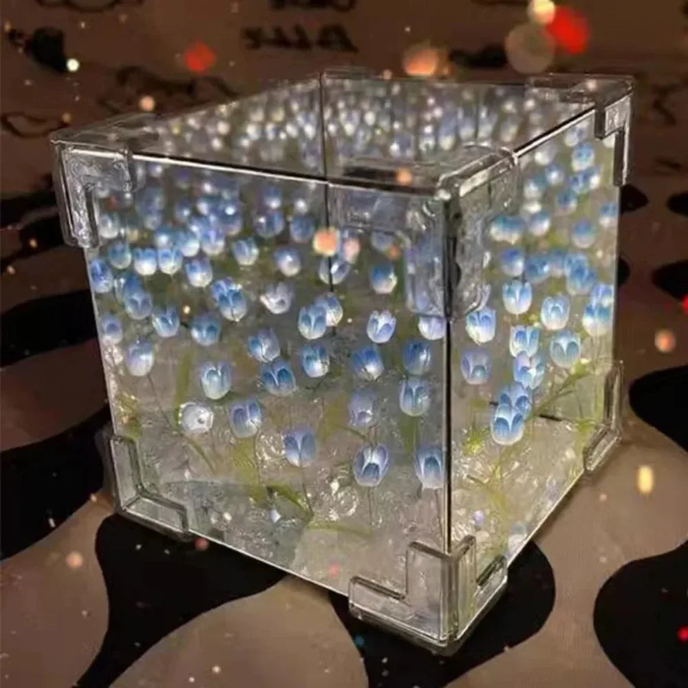 Creative DIY Flower Cube