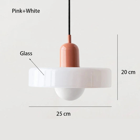 Post-Modern Glass Pendant Light