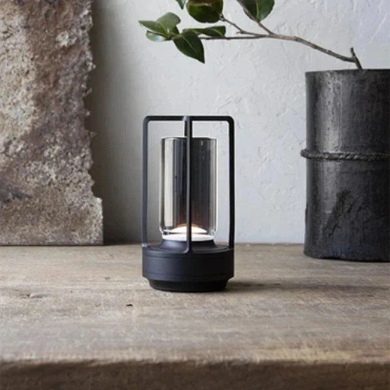 Elegant Aluminum Table Lamp