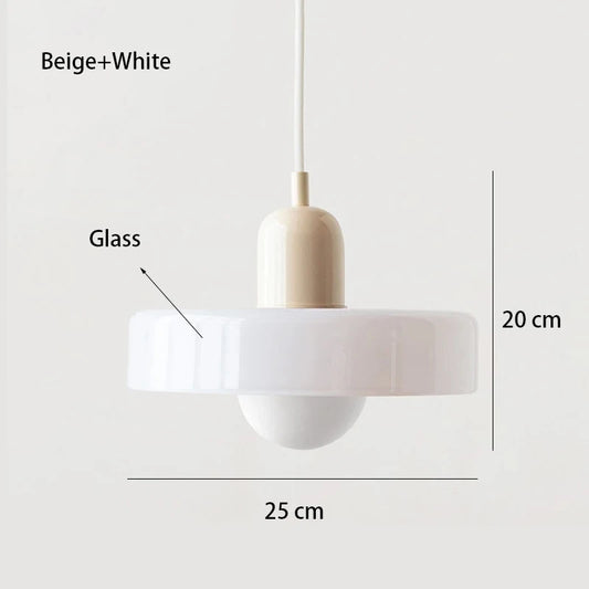 Post-Modern Glass Pendant Light