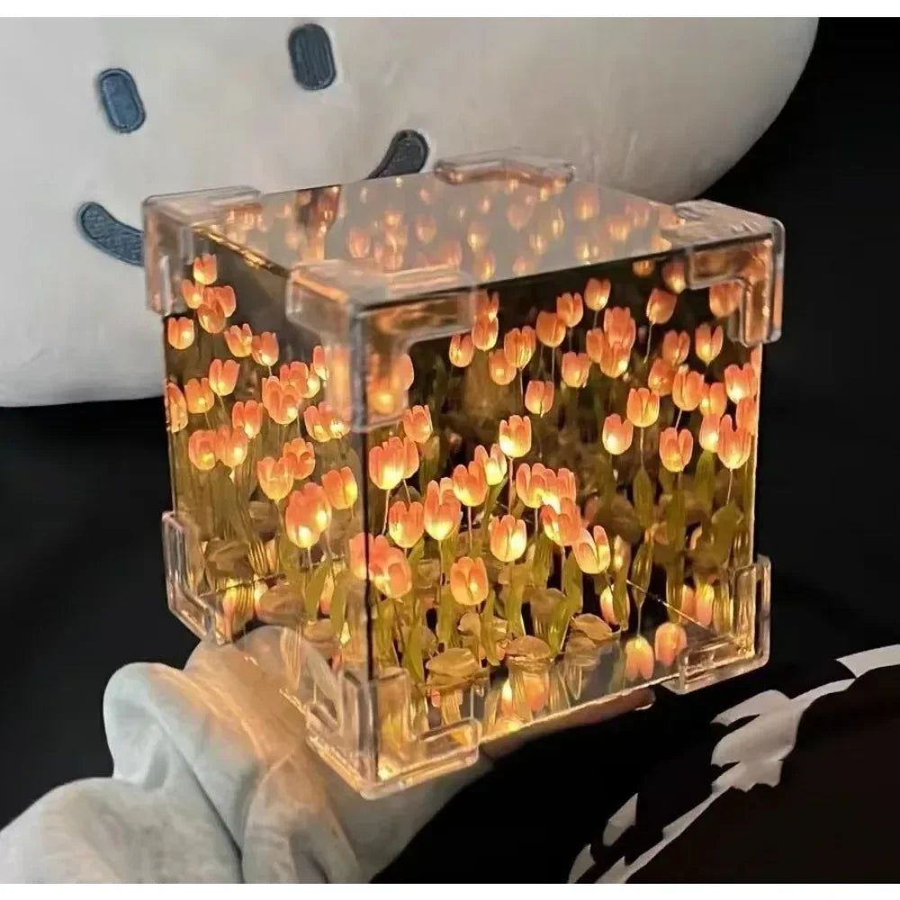 Creative DIY Flower Cube